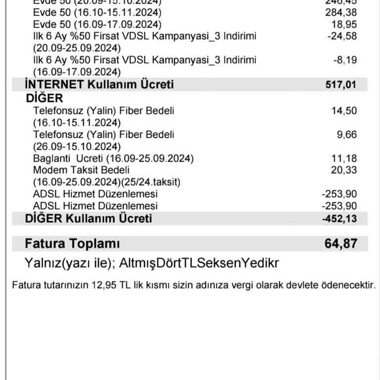 Yanlış Faturalandırma Ve Hatalı Taksitlendirme Sorunu