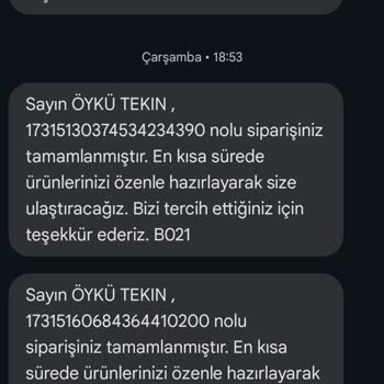 Gönderilmeyen Ürün Ve İletişimsizlik Sorunu
