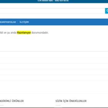 Sipariş Teslimatında Yaşanan Gecikme Ve İlgisizlik
