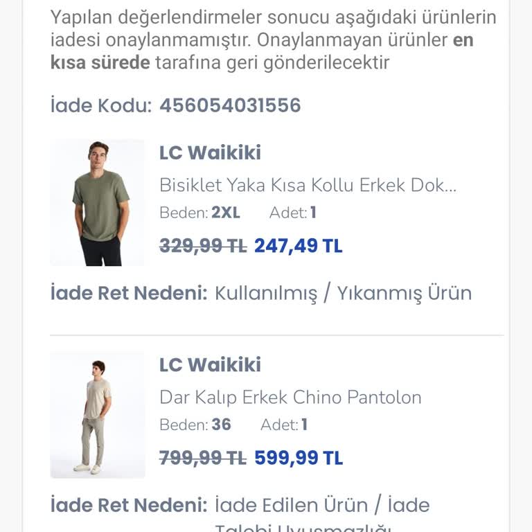 Yanlış Ve Defolu Ürün İadesinde Sorun