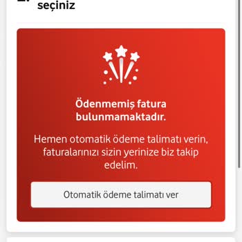 Ödenmemiş Fatura Olmadan Hat Kısıtlaması