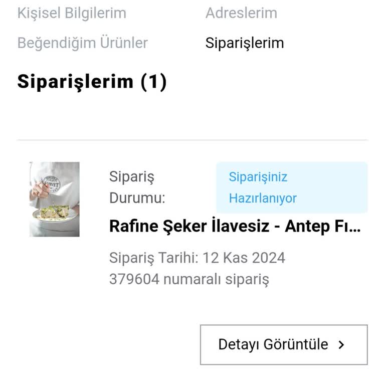 Servet Şekerleme'den Yanıtsız Sipariş Sorunu