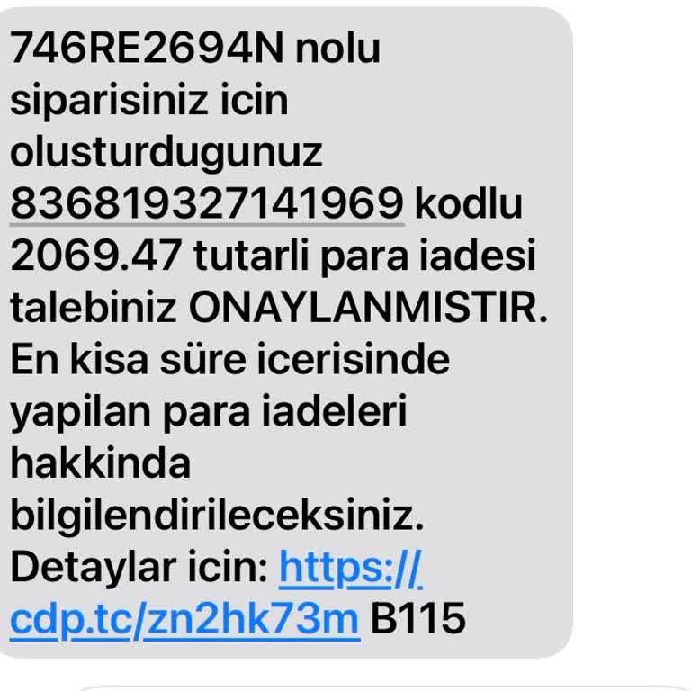 İade Sürecinde Müşteri Hizmetleri Hayal Kırıklığı