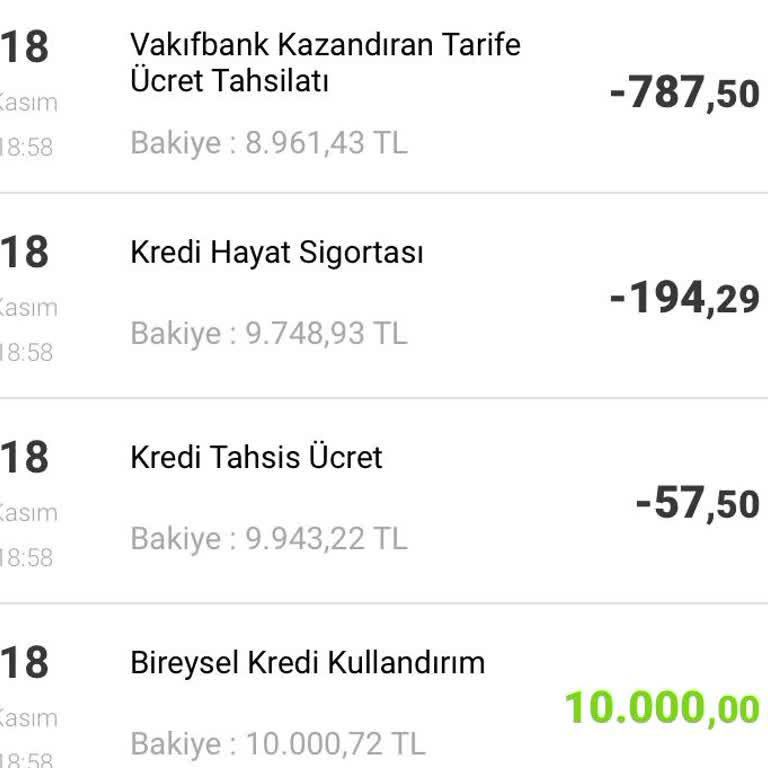 VakıfBank'tan Bilgim Dışında Kesinti Şoku