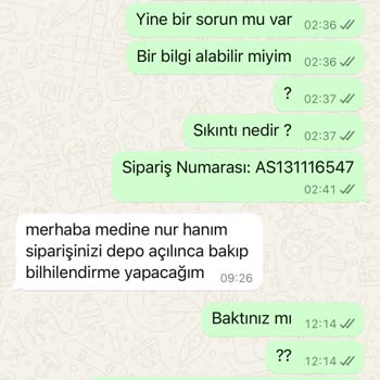 Aslan Saat Firmasıyla Yaşanan Stok Ve İade Sorunları