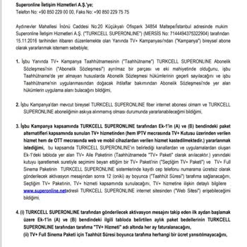 Turkcell Superonline'da Bilgim Dışında Açılan Hesap Ve Haksız Para Çekimi