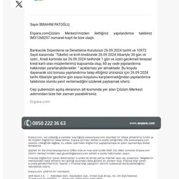 Enpara'nın BDDK Kararlarını Uygulamaması