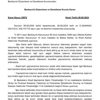 Enpara'nın BDDK Kararlarını Uygulamaması