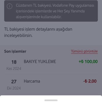 Vodafone Premium Kampanya Kodunda Hata
