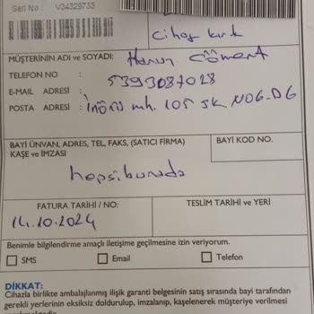 Kırık Televizyon Ve Çözülmeyen İade Süreci