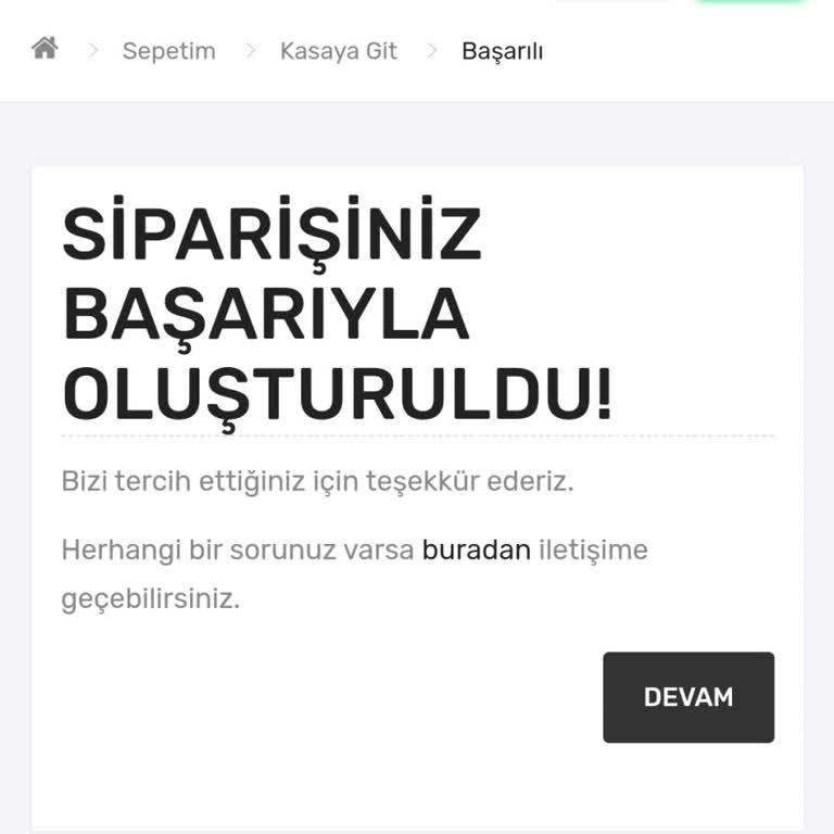 Sipariş Gecikmesi Ve İletişim Sorunları