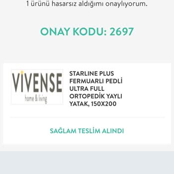 Garanti Kapsamında Çöken Yatak Ve Yetersiz Müşteri Hizmeti