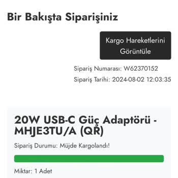 Apple Türkiye'den Alınan Şarj Adaptörü Sorunu