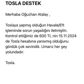 Yanlış Hesaba Gönderilen Paranın Geri Alınamaması