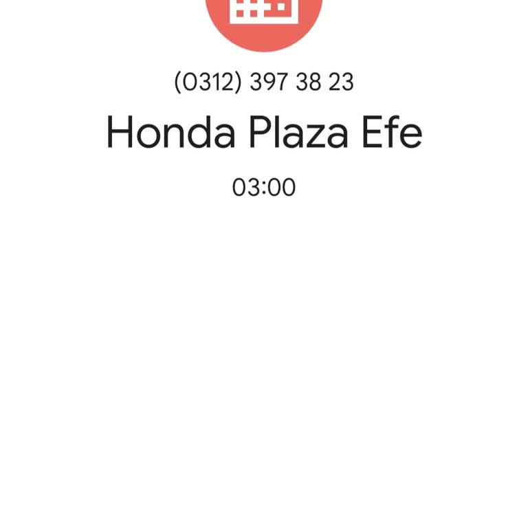 Honda Efe Plaza İletişim Sorunu: Ulaşılamayan Telefon Hattı