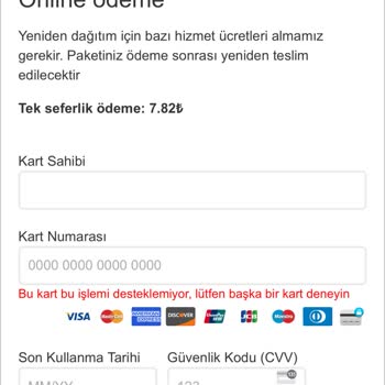 Enpara Kredi Kartı İle Yanlış Kargo Ödemesi Ve Bankanın İlgisizliği