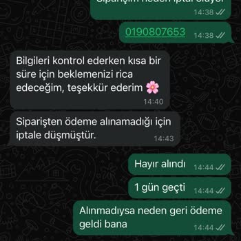 İndirimli Siparişin İptal Edilmesi Ve Müşteri Destek Sorunları
