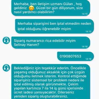 İndirimli Siparişin İptal Edilmesi Ve Müşteri Destek Sorunları