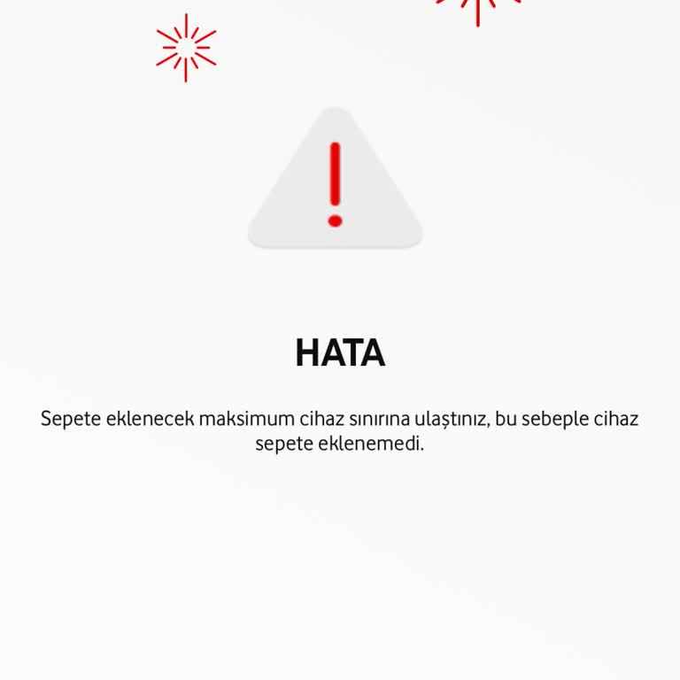 Vodafone'da Cihaz Alım Engeli