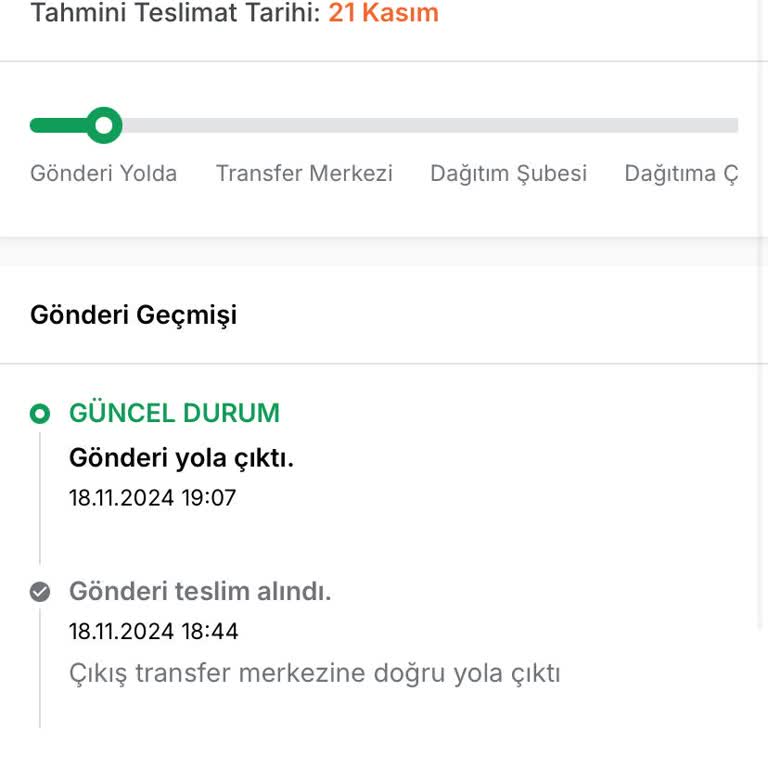 Aynı Şehirde Kargo Teslimatında Gecikme