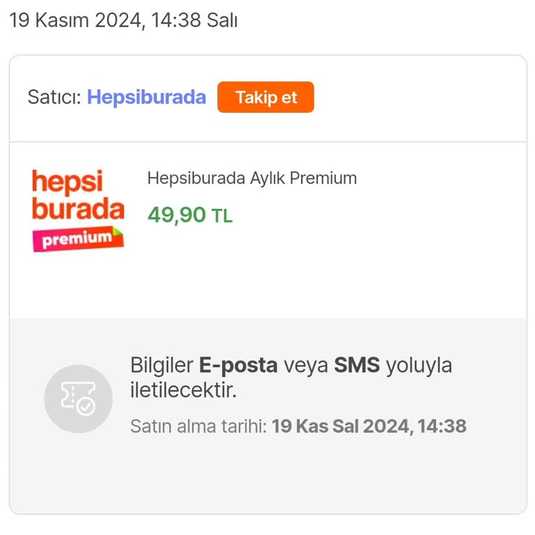 Hepsiburada'da İstenmeyen Premium Üyelik Ve İade Sorunu!