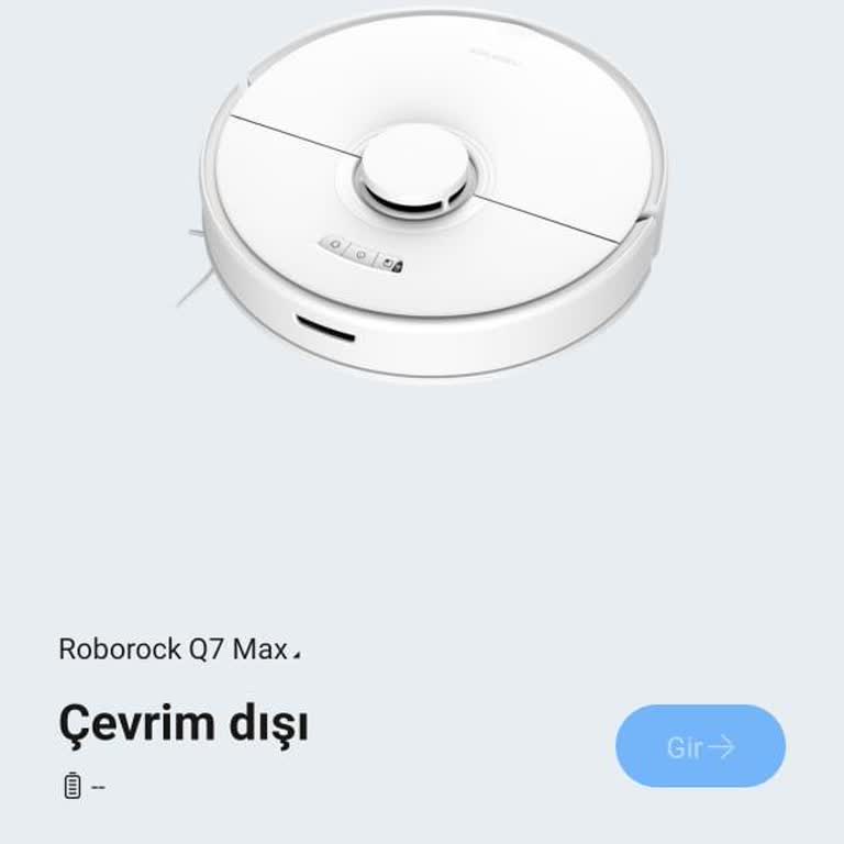 Roborock Q7 Max Plus Süpürge Şarj Sorunu