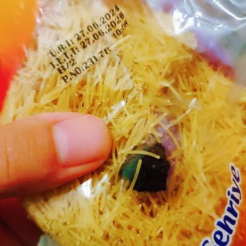 Market Ürününde Beklenmeyen Madde Bulundu