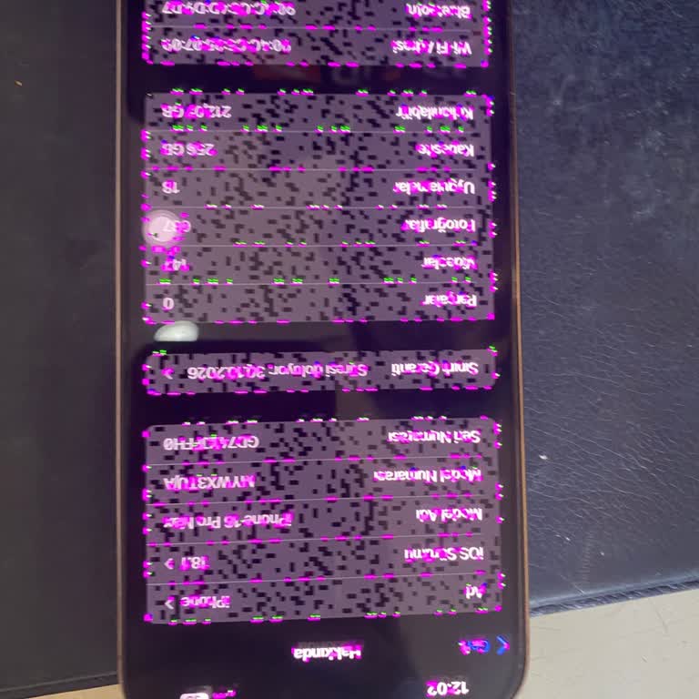 İphone 16 Pro Mac Donma Ve Karıncalanma Sorunu