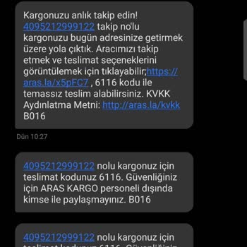 Aras Kargo'nun Yanlış Adres Ve İlgisizlik Sorunu