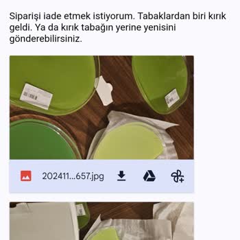 Kırık Tabak Ve İlgisiz Müşteri Hizmetleri