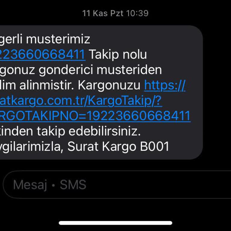 Sürat Kargo Teslimat Sorunu Ve İletişim Eksikliği