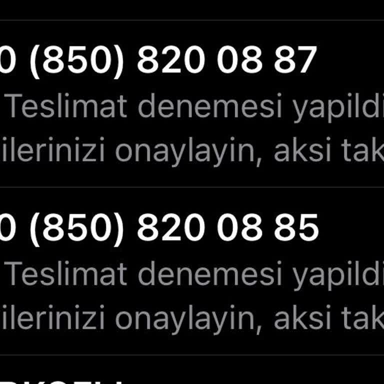 08508200885 Şikayetçiyim