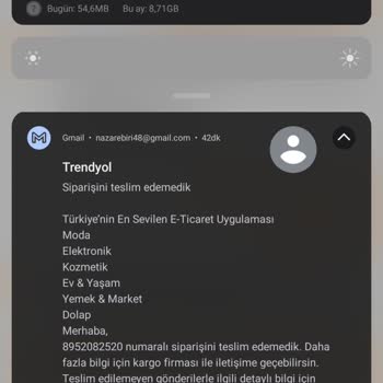 Trendyol Kargo Teslimat Sorunu