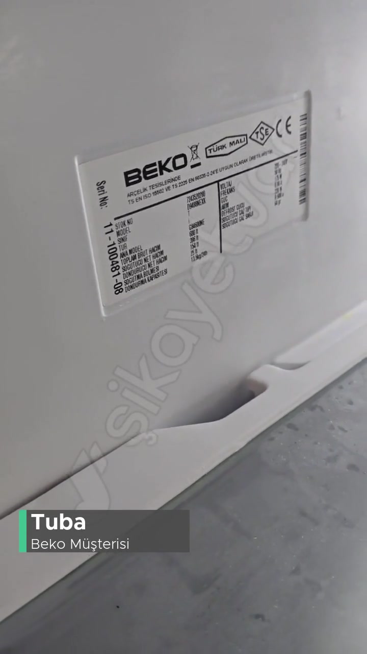 Beko Çift Kapılı Buzdolabının Maalesef İçinin Buzlanması videonun kapak resmi