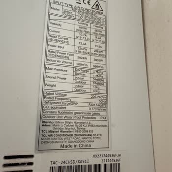 TCL Klima Sorunları: Sürekli Arızalar Ve İlgisiz Servis