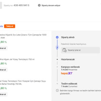 Hepsiburada'dan Yanıltıcı Teslimat Tarihleri