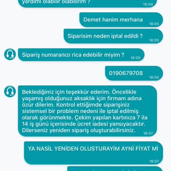 Watsons Sipariş İptali Ve Müşteri Mağduriyeti