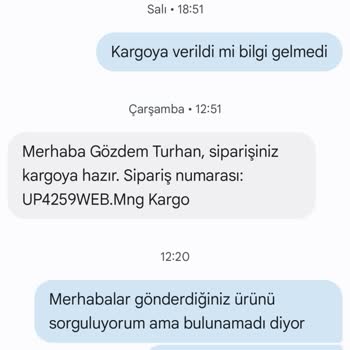 Kargom Teslim Edilmedi Ve İletişimsizlik Yaşıyorum
