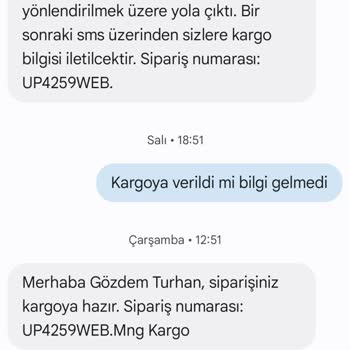 Kargom Teslim Edilmedi Ve İletişimsizlik Yaşıyorum