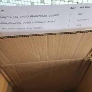 Dağılmış Tozlar Ve Eksik Ürünler: Sipariş Hayal Kırıklığı