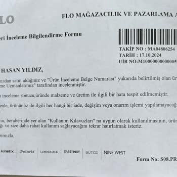 Kinetix Ayakkabıda Rahatsız Edici Tıkırtı Sorunu