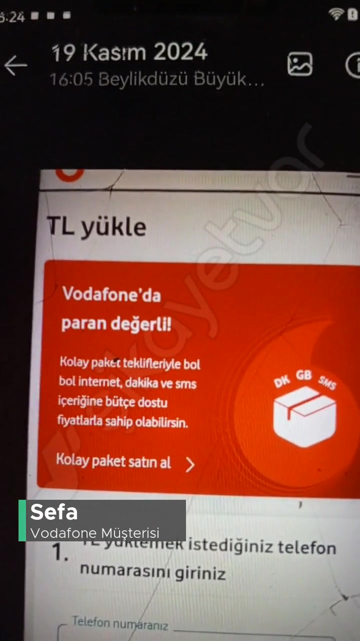 Vodafone Borç Alacak Sayfası Bu Şekilde Çıkıyor! videonun kapak resmi