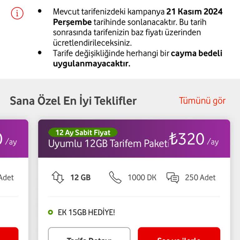 Uzun Süreli Müşteriye Yüksek Fiyat Artışı