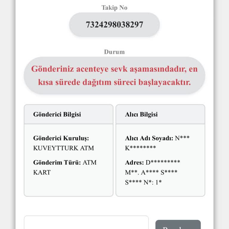 Kurye İletişim Sorunu Ve Mağduriyet