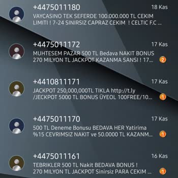 Sürekli Bahis Mesajlarıyla Mücadele