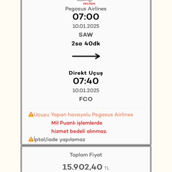 Akbank Wings Card İle Uçak Bileti Alımında Yüksek Fiyat Sorunu