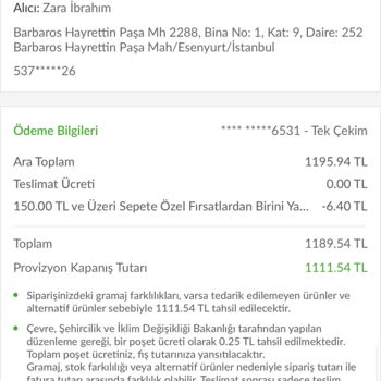 Eksik Ürünler Ve İade Sorunu