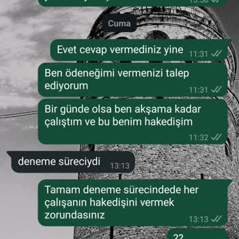 Çalışma Koşulları Ve Ücret Sorunu