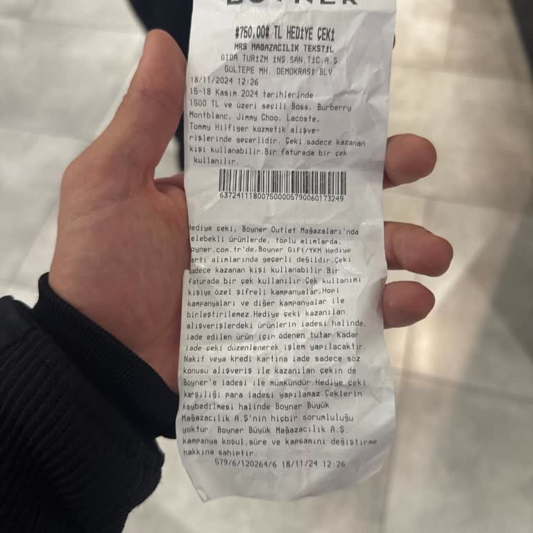 Hediye Çeki Bilgilendirilmemesi Ve Kullanılamaması