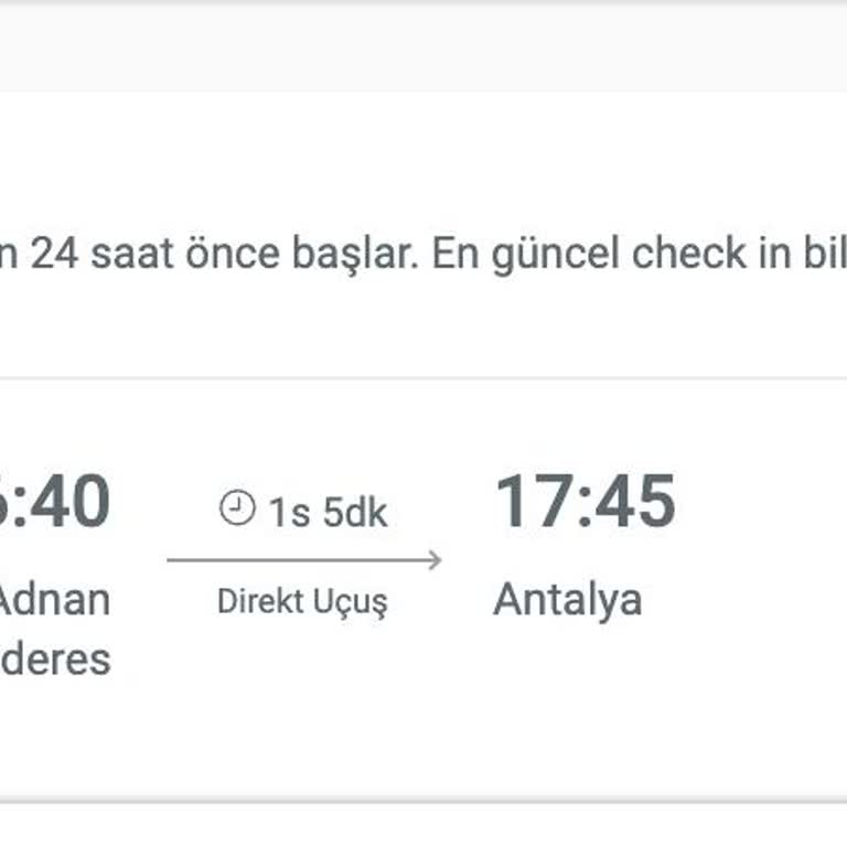 İptal Edilen Uçuşta Eksik İade Ve İletişim Sorunları